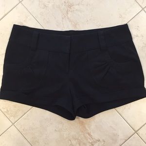 Black Dress Shorts